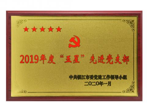 尊龙凯时行政党支部获评“五星”先进党支部